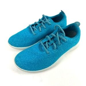 Allbirds 7‎ Wool Runners Shoes Thrive Teal Merino Lace Up Sneakers Womens